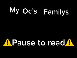 My new oc’s family’s