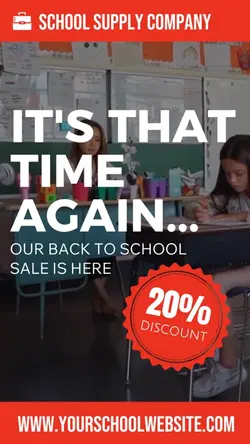 Back To School Sale