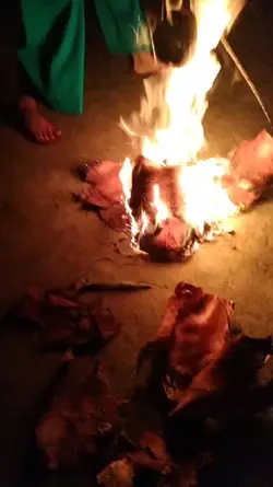 কচু পাতার বাঁজি