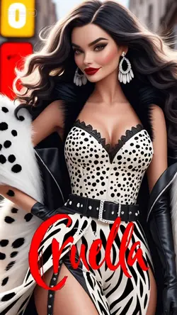 Cruella AA Template
