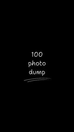 100 Photo Dump