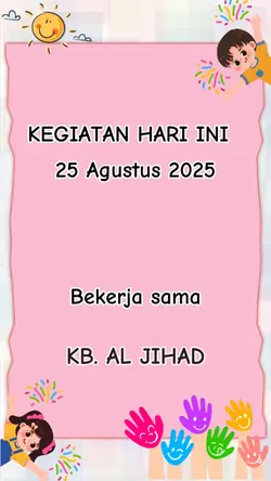 kegiatan anak tk