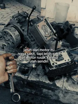 sedih liat motor 