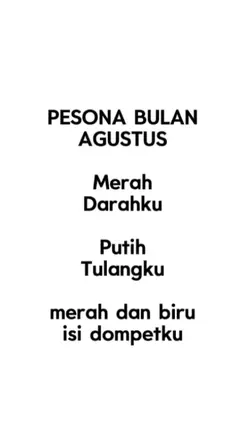 PESONA BULAN AGUSTUS