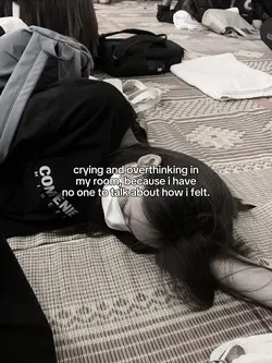 crying and overthink