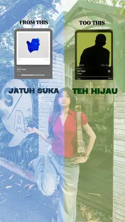 teh hijau×jatuh suka
