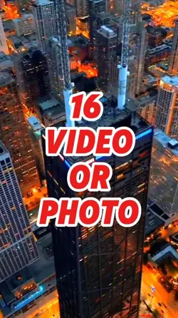 16 video or photo 