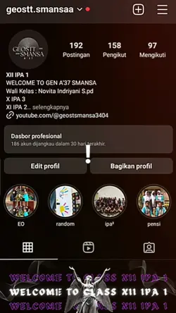 trend feed ig kelas