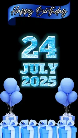 Birthday 24 July