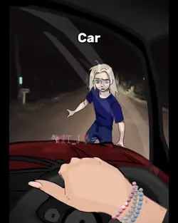 Driving in my car :3