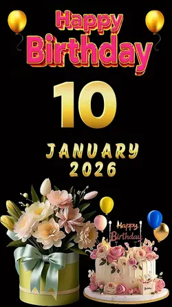 BIRTHDAY 10 JANUARY