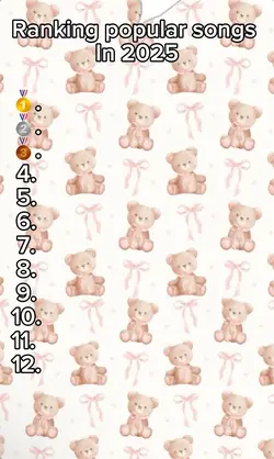 Ranking popular song