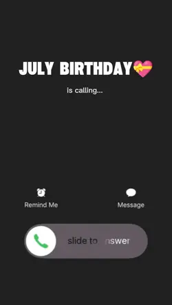 july birthday