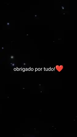 obrigado por tudo