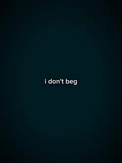 idontbeg