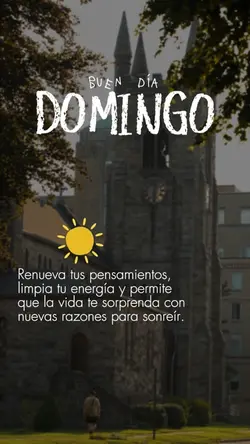 Buen día domingo