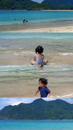 Collage beach