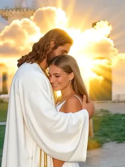 jesus hug me