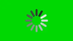 Loading greenscreen
