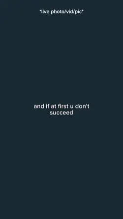 don't succeed