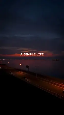 A simple life.. 