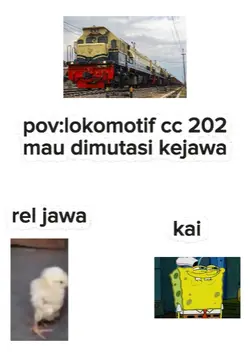 ketika lok cc202 rel