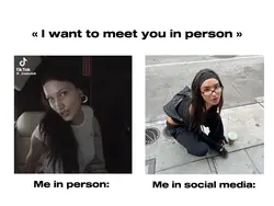in person/social 