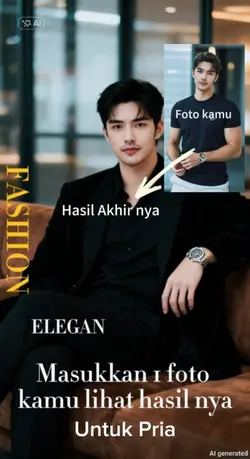 tren ai cowok elegan
