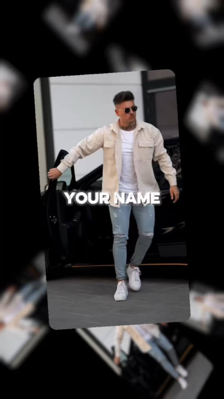 capcut template cover