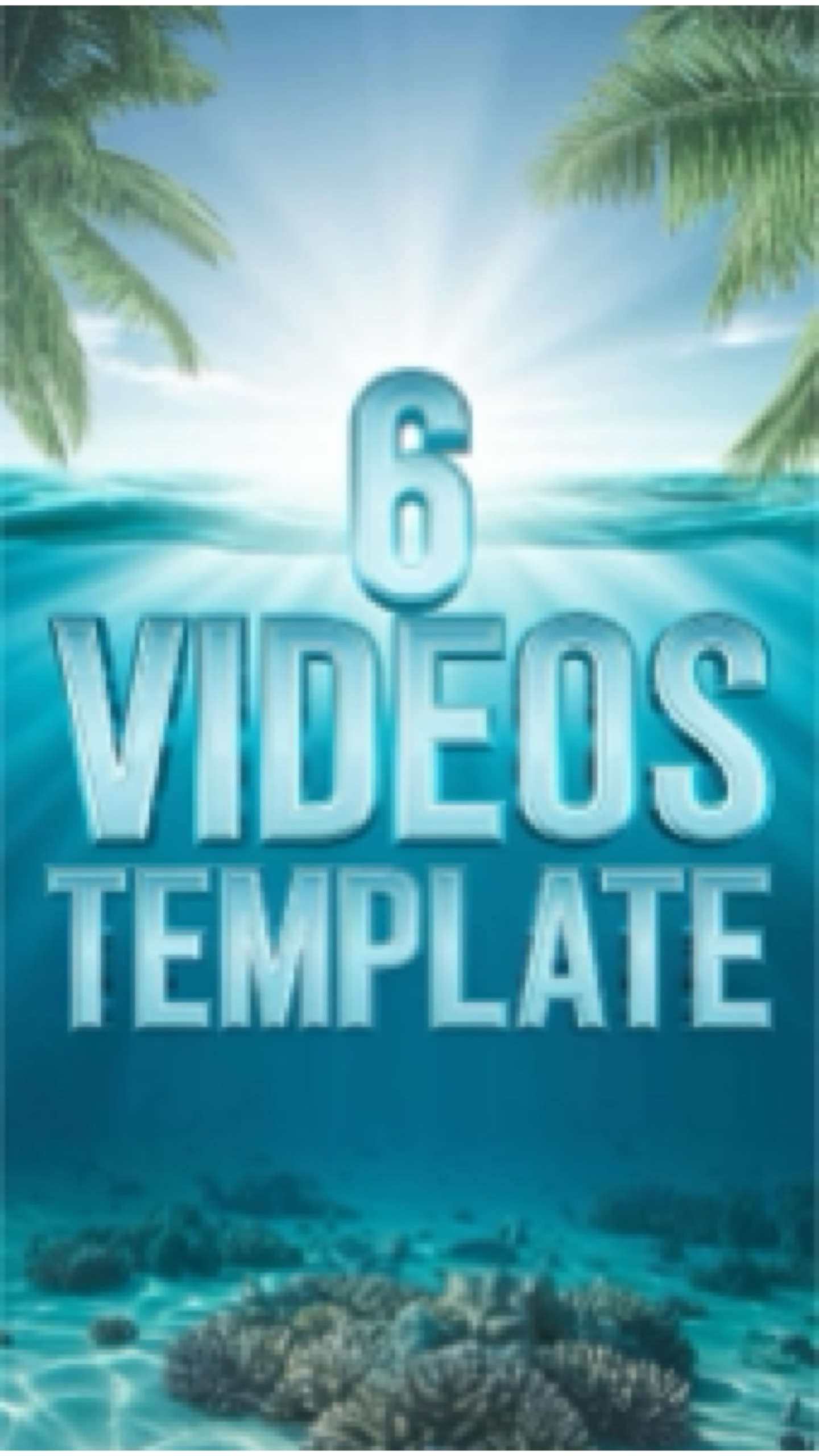 capcut template cover