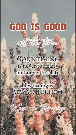 GOD'S TIMING