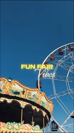 Fun fair vibes