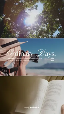Ordinary Days #1