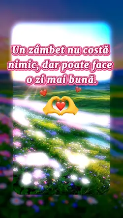 Zâmbește.