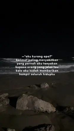 aku kurang apa?