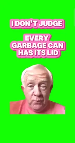 🗑️ has its lid 
