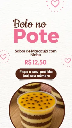 Bolo no Pote 