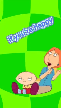 If you’re happy 