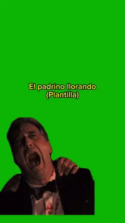 El padrino llorando