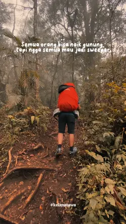 Sweeper di gunung👻