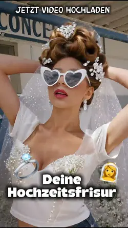 Hochzeit Frisur AI