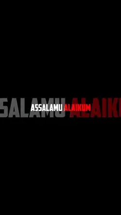 Assalamualaikum 