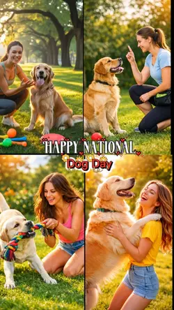 Happy national dog d