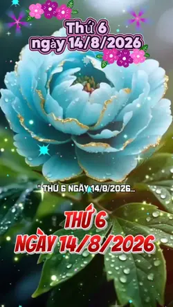 THỨ SÁU 14/8/2026