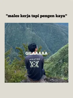 Males kerja tapi pgn