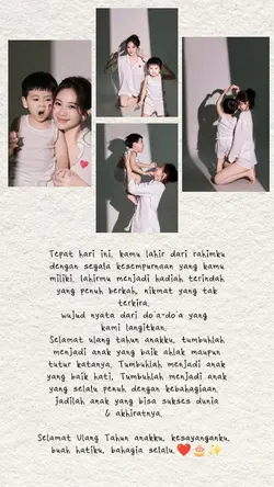 ucapan ultah anak