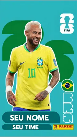 Sua carta da copa 26