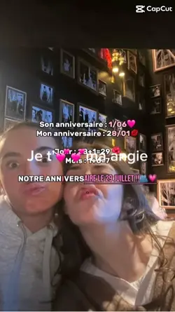 Anniversaire 💕