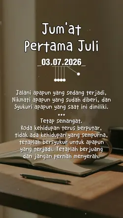 Jum'at Pertama Juli 
