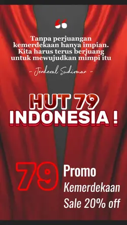 Promo kemerdekaan 